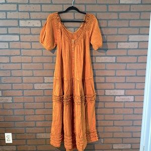 Free People Sunday Stroll Maxi Dress NWOT size S